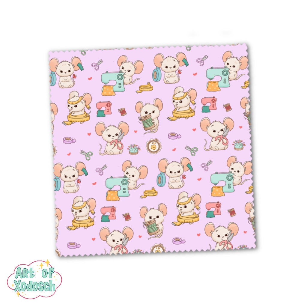 crafty mice - microfiber cloth