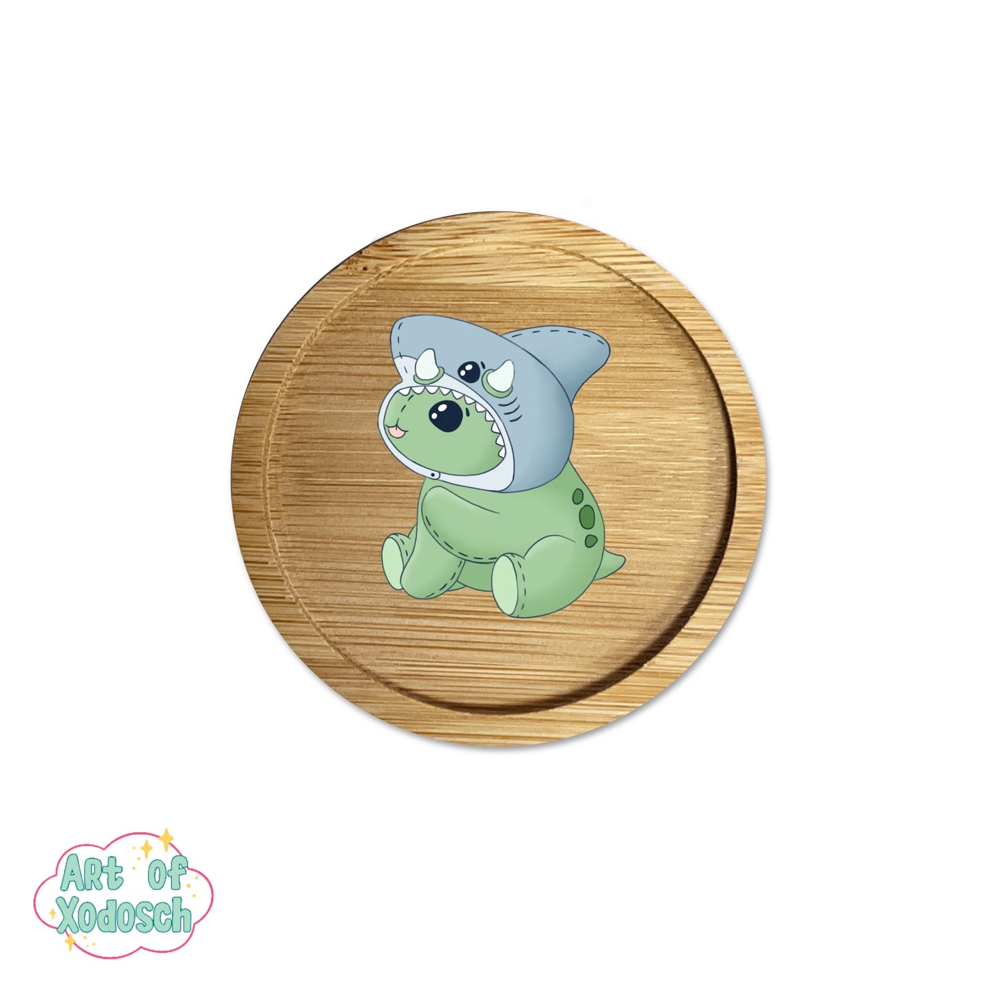 Freddy the dino wooden coaster