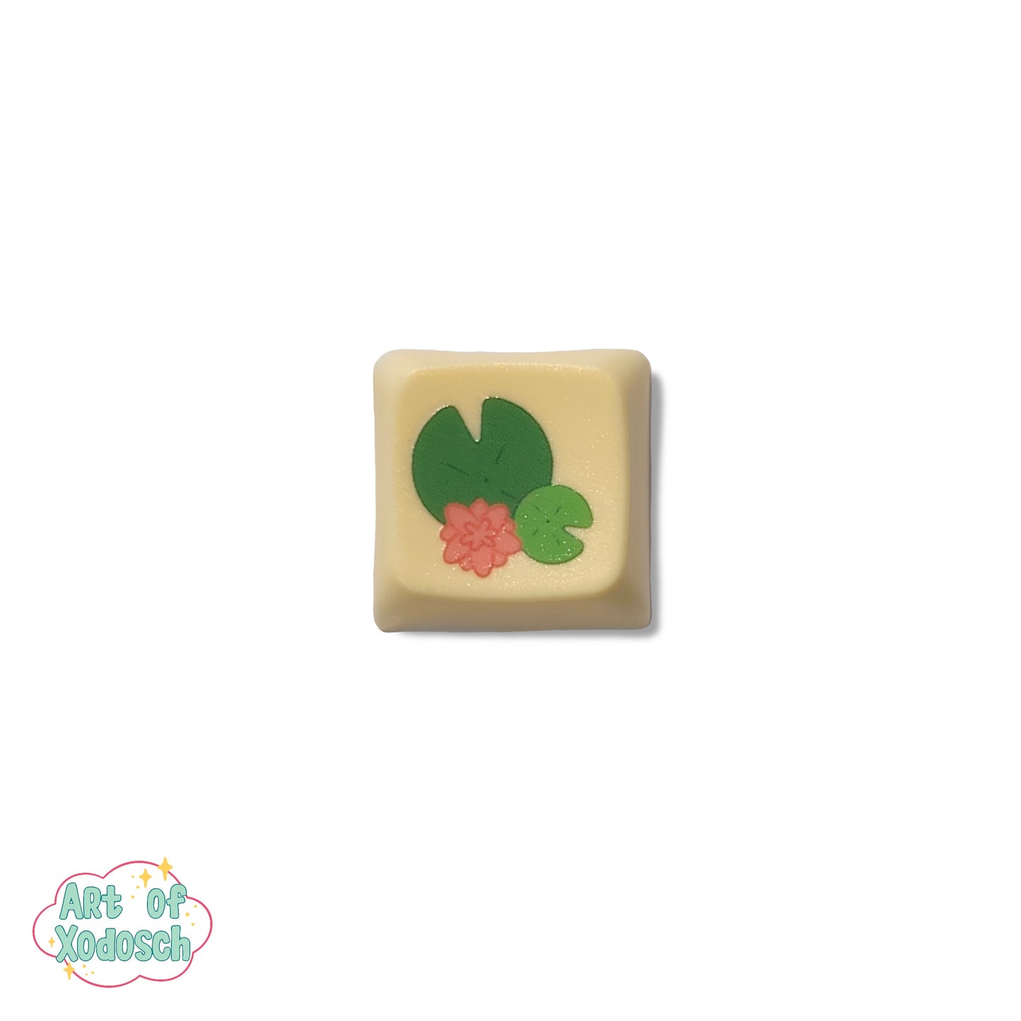lily pad yellow key cap