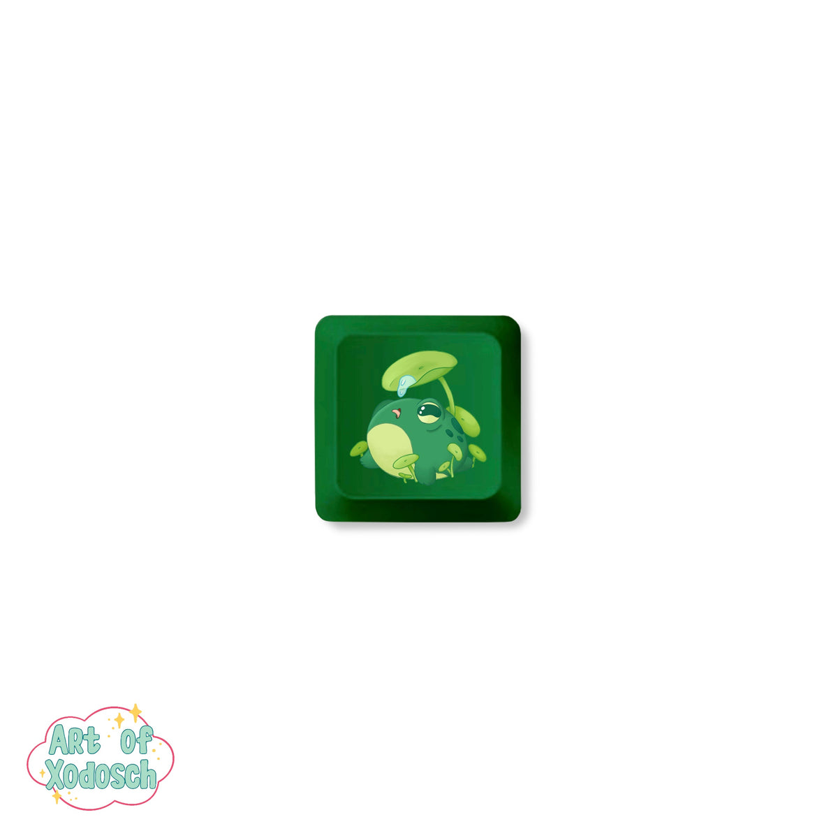 frog dark green key cap