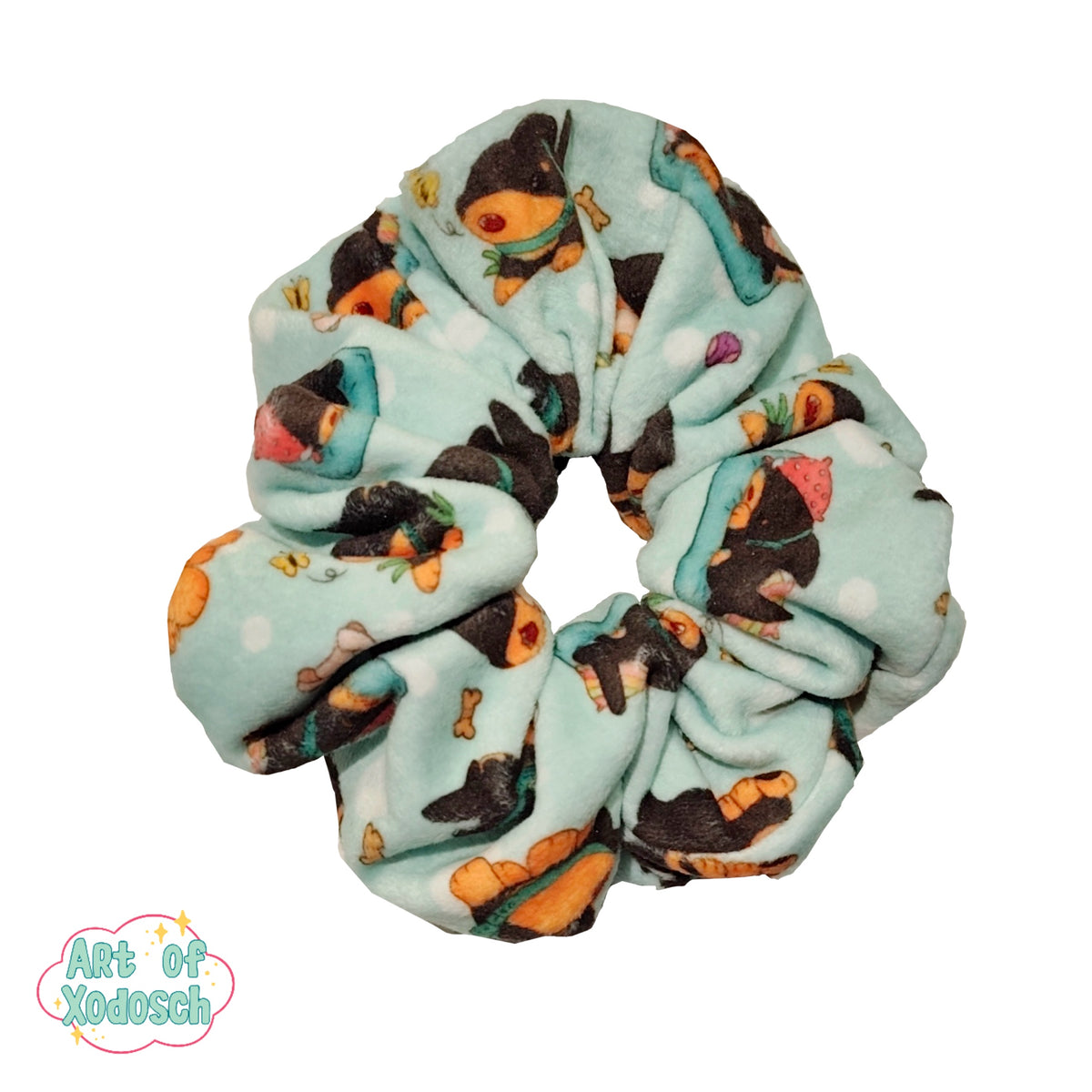 murphy the landshark xl scrunchie