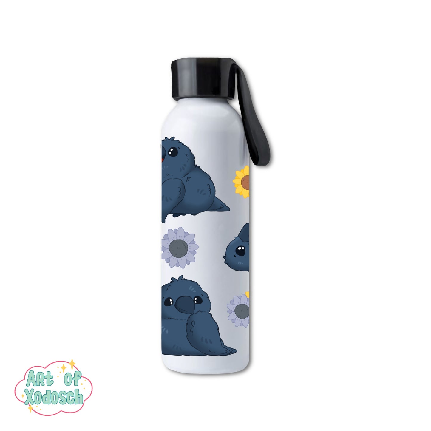 crow - water bottle