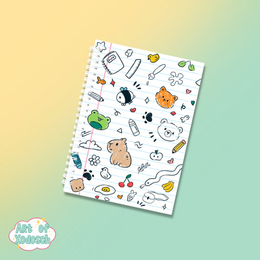 doodle notebook