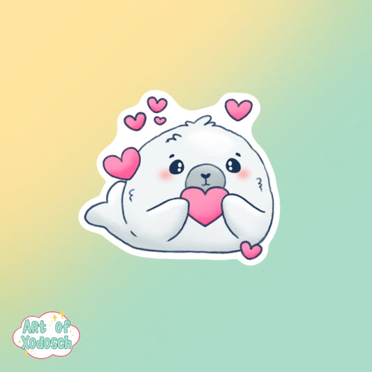 love seal - sticker