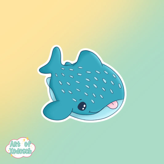 whale shark sticker