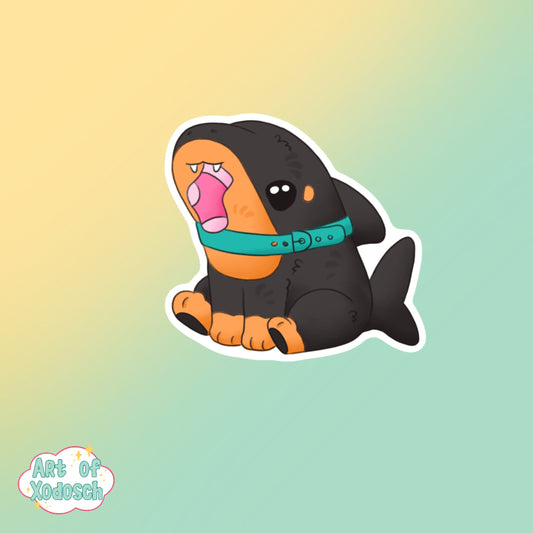 murphy the landshark 5 sticker