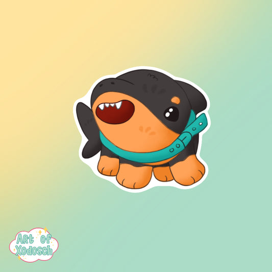 murphy the landshark 4 sticker