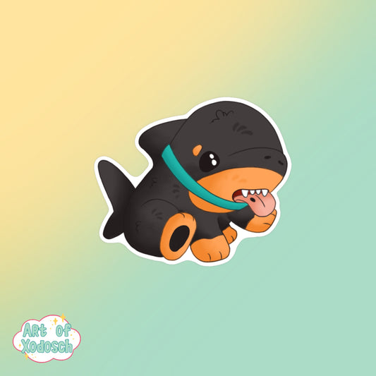 murphy the landshark 3 sticker