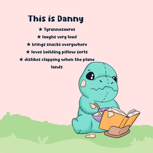 dino knuffies mail club - one time buy