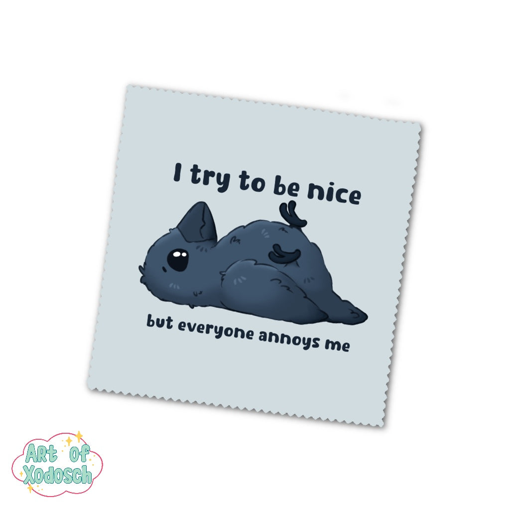 crow - microfiber cloth