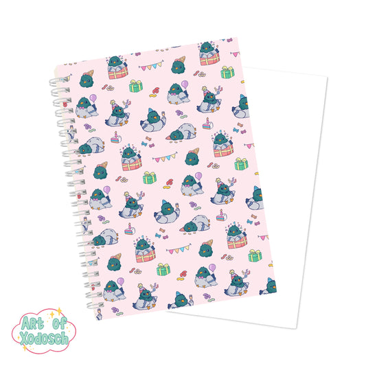 party pigeon notebook