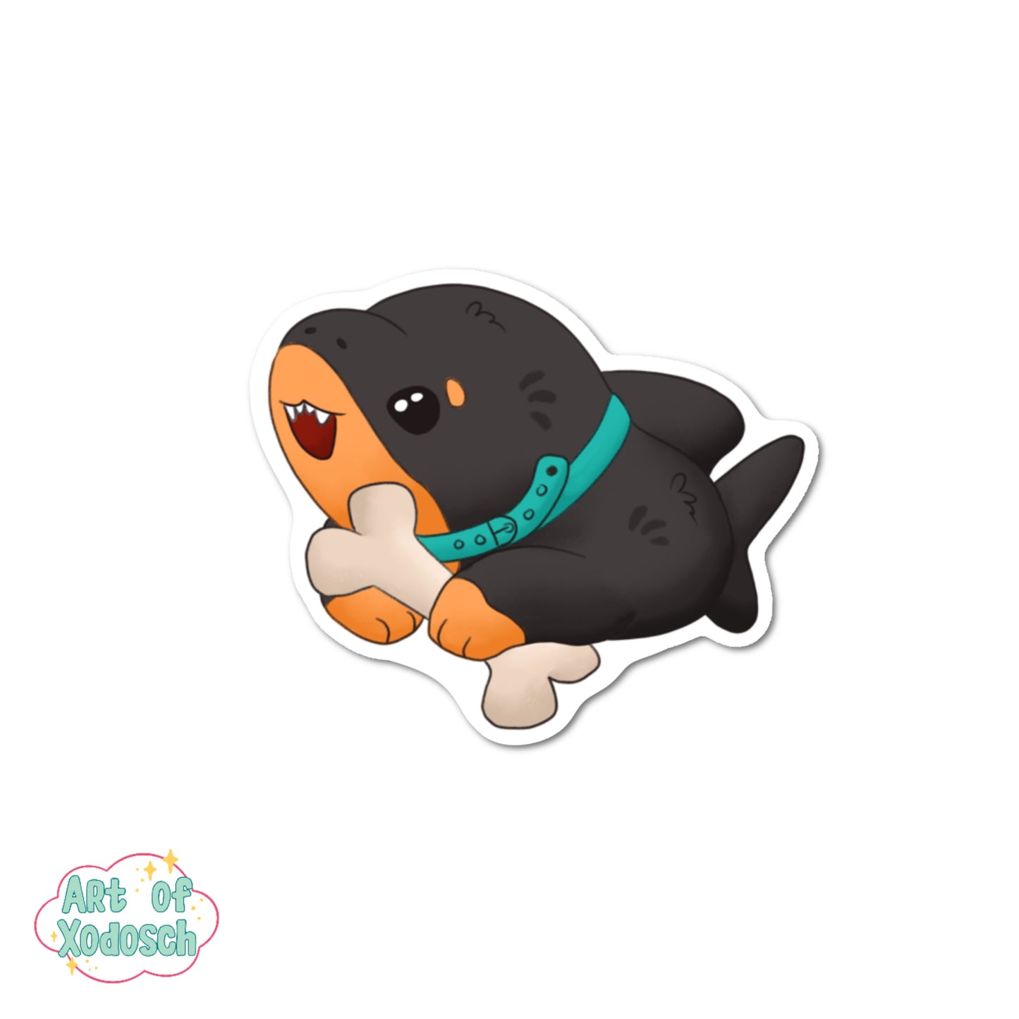 murphy the landshark 1 sticker