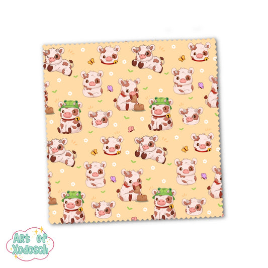 cows - microfiber cloth