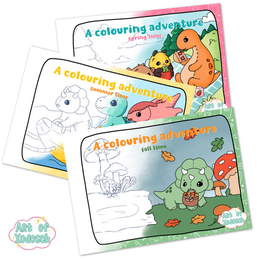 Colouring book bundle