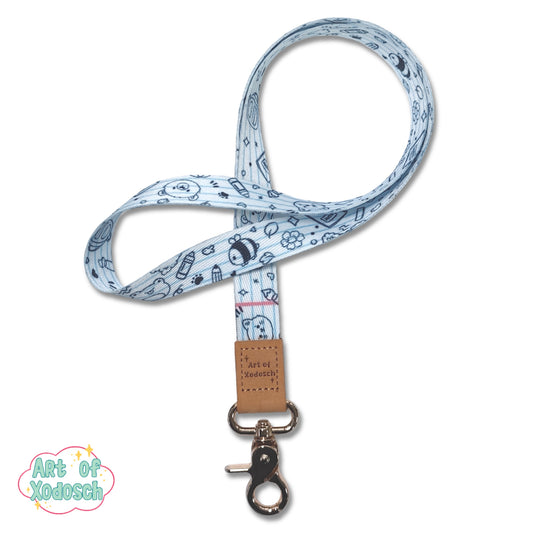 doodle lanyard