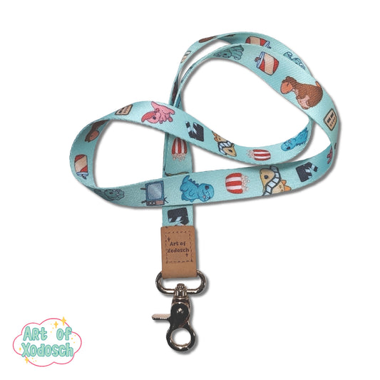 dino knuffies lanyard