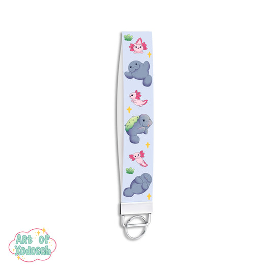 manatee wrist lanyard