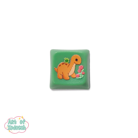 dino green key cap