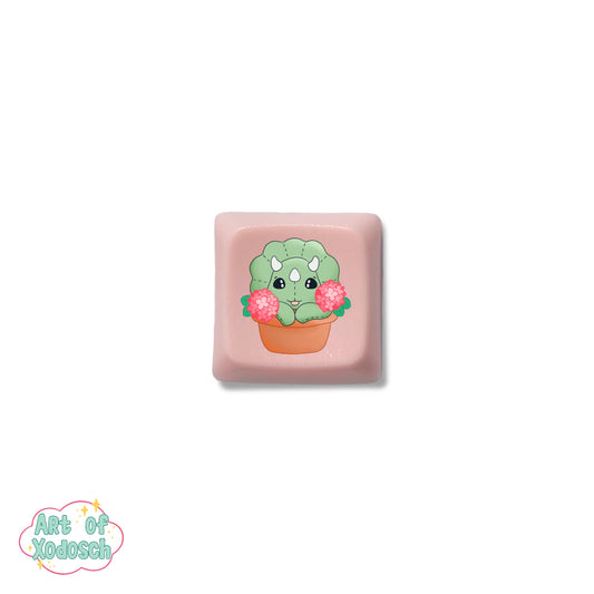 dino pink key cap