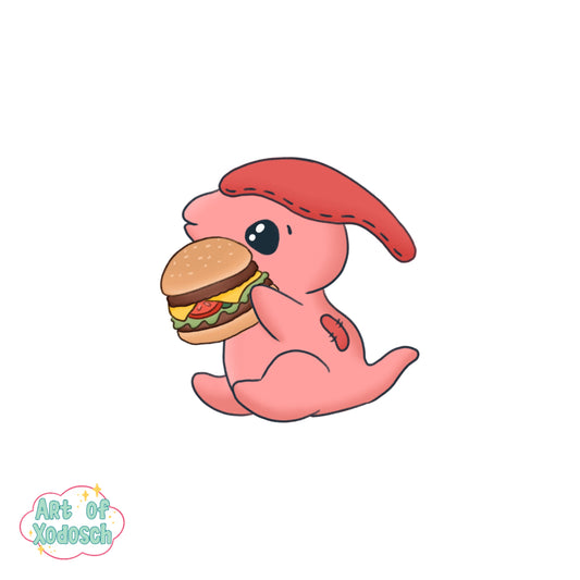 Cammy the dinosaur sticker