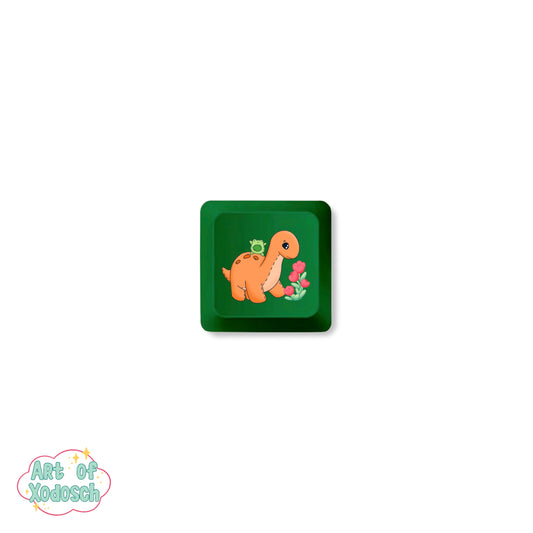 dino green key cap