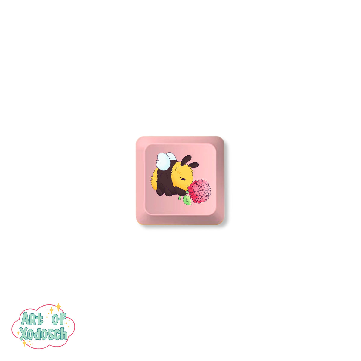 bumbleberry pink key cap