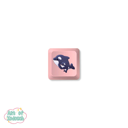 orca pink key cap