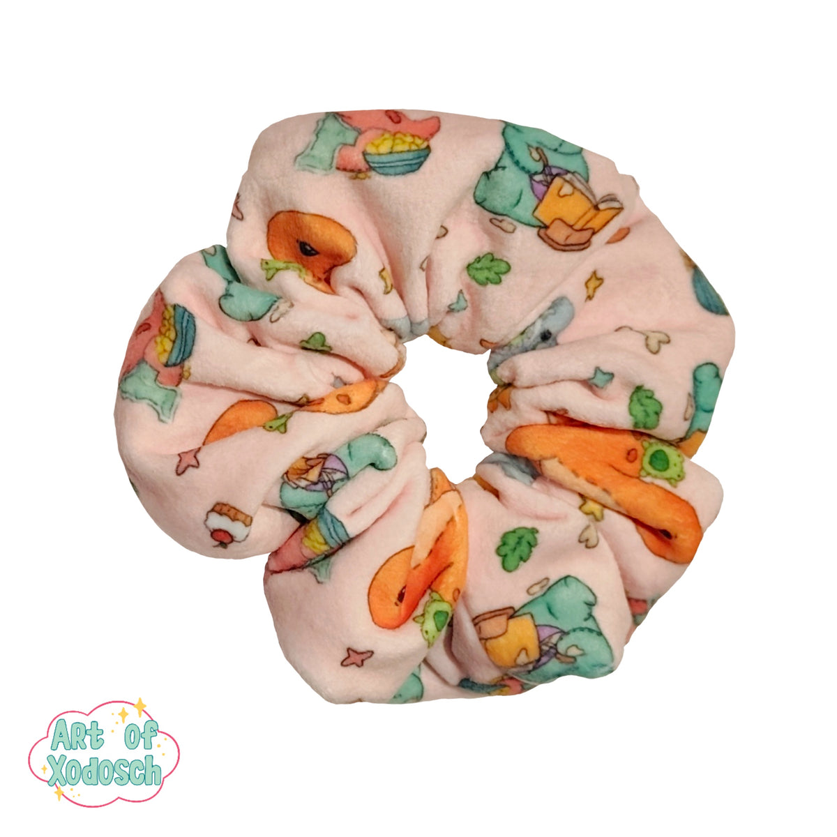dino knuffies xl scrunchie